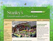 Stanley's Greenhouses: Graphic design, site architecture and site programming by Averra Media. Site maintained using Averra's Web Content Management Tool.