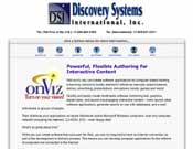 Discovery Systems International, Inc: Graphic design, logo design and site programming by Averra Media.